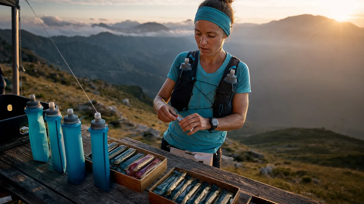 Solide ou liquide sur un trail long : la stratégie de ravitaillement de Marc, finisher d'un 80 km
