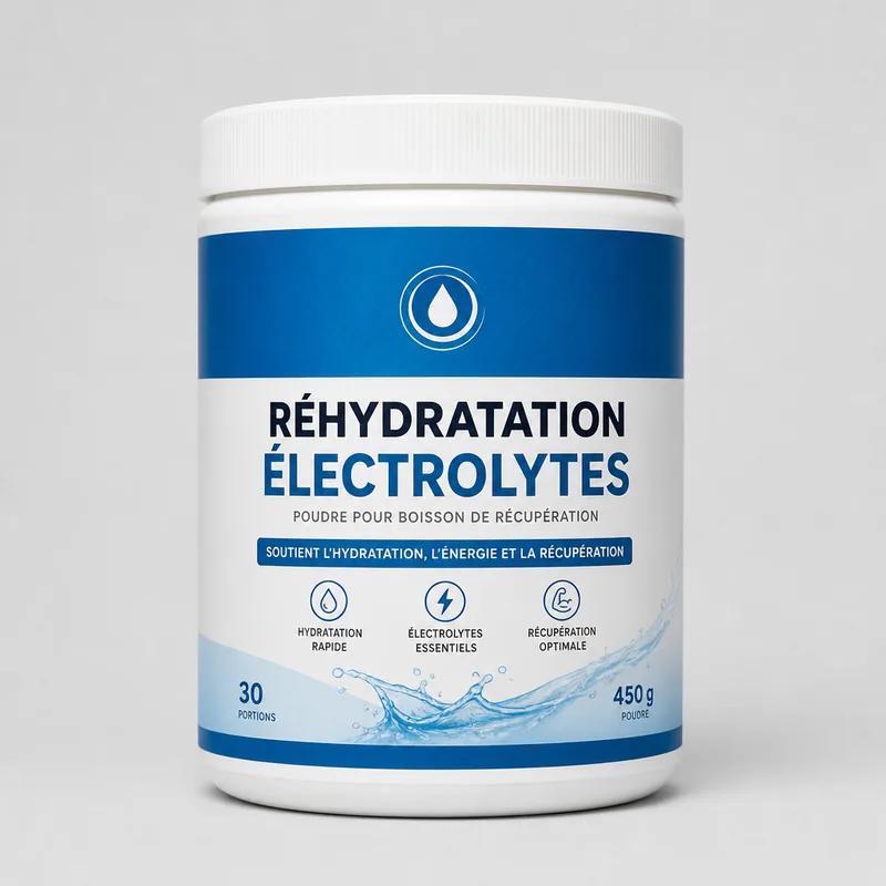 Réhydratation Électrolytes
